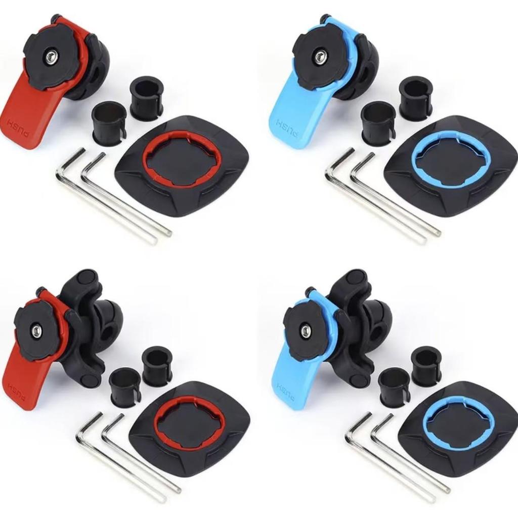 Detachable 360° Rotating Bike & Motorcycle Phone Mount for Easy Navigation