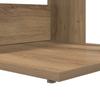 Side Table Artisan Oak 40 X 38 X 62.5 Cm Engineered Wood