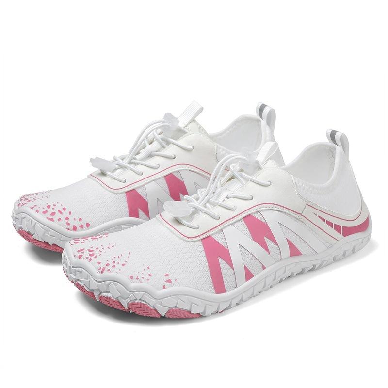 

2024 Unisex Barefoot Shoes Gym Sport Running Fitness Sneakers Breathable Beach Shoe Quick Dry River Sea Aqua Shoes Sneakers 46 белый