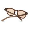 European and American Cross-Border Trendyy Street Photography Retro Literary Acrylic Insert Sunglasses Modern Charm Ins 28011