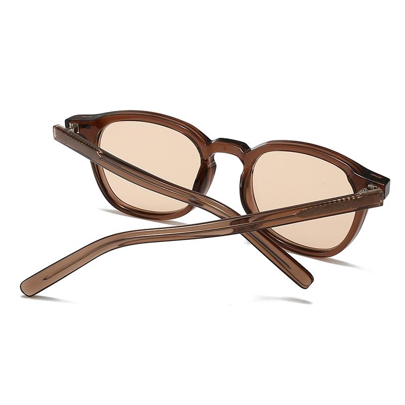 European and American Cross-Border Trendyy Street Photography Retro Literary Acrylic Insert Sunglasses Modern Charm Ins 28011