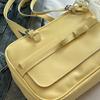 Sweet Bow Shoulder Bags Adjustable Cute Underarm Bag Versatile Korean Boston Pillow Bag  Outings