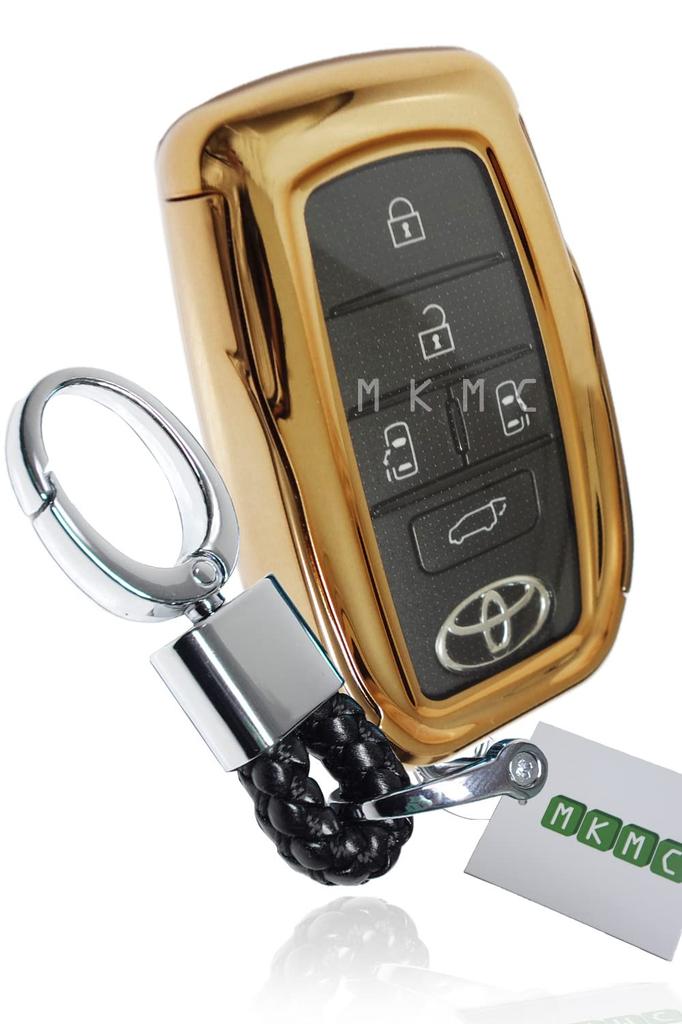 MKMC Smart Key Case, TPU Material, Toyota Car, New Voxy Noah 90 Series, Yaris