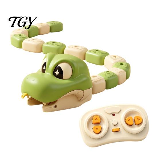 Remote Controlled Snake Toy 1/2 Sets Control Magnetic Toy, 2 Players Competitive Eating Itself Parent-Child Interactive for Toddlers Boys