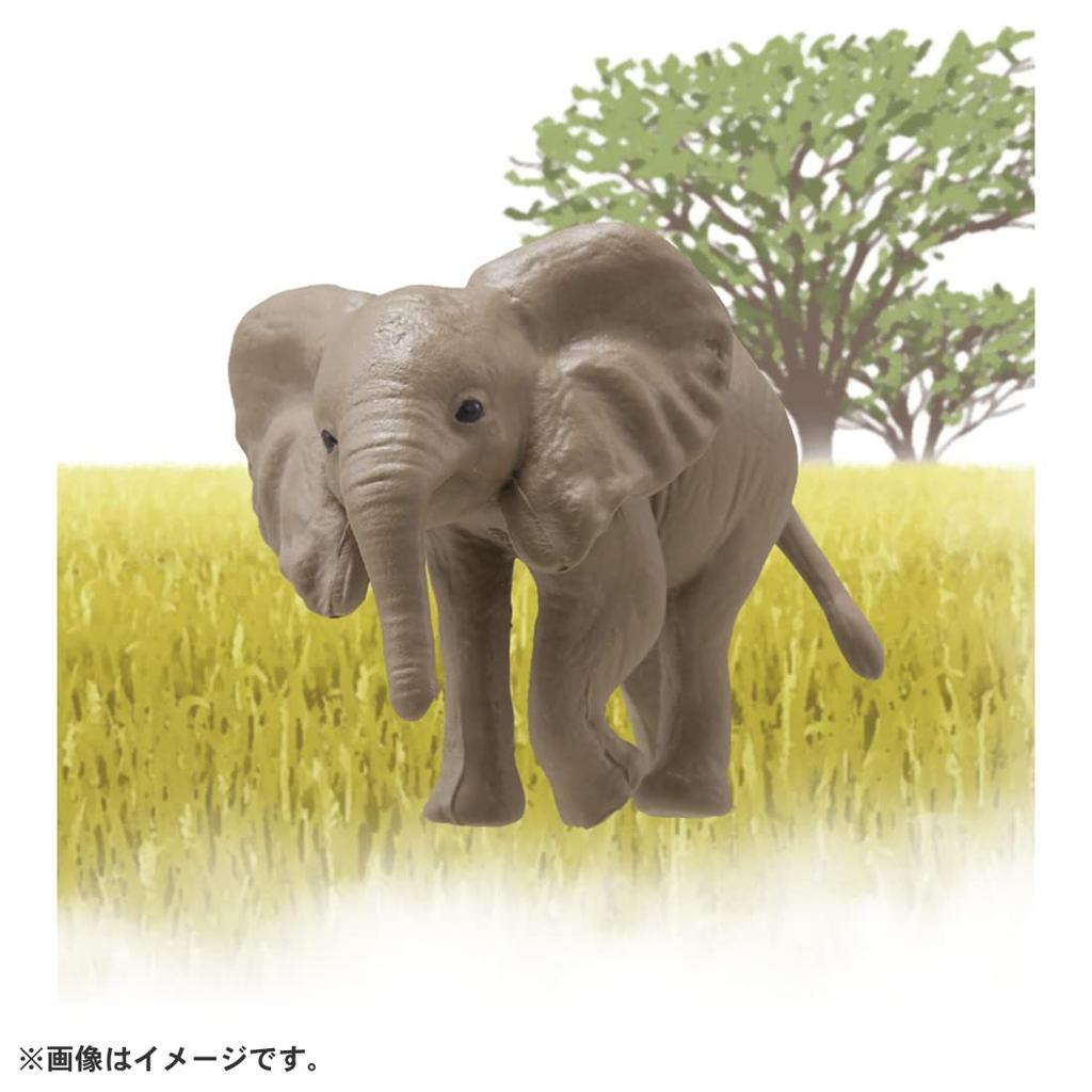 Takara Tomy Ania Elephant Animal Dinosaur Toy for Ages 3 and Up AC-02 (Children's)