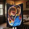Child's Play: Horror Unleashed Blanket Sofa Blanket Camping Trip Machine Washable Sheet Bedroom