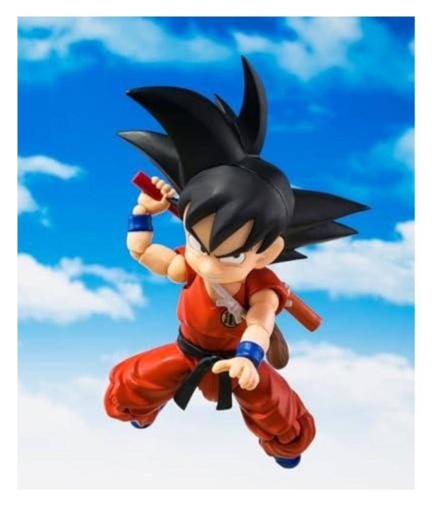 Bandai SPIRITS S.H.Figuarts Son Goku - Innocent Challenger - PVC & ABS Painted Movable Figure (TAMASHII NATIONS TOKYO Exclusive)