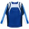 [RS Taichi] TroyLeeDesigns Bike Motocross Jersey Off-Road Long Sleeve Wear Breathable Mesh Lightweight Enduro SE PRO AIR Jersey TDU231 SWARM BLUE L