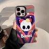 Applicable to iPhone17ProMax Halloween Personalized Skull Mobile Phone Case Apple 15/16 Niche 14Pro Large Hole