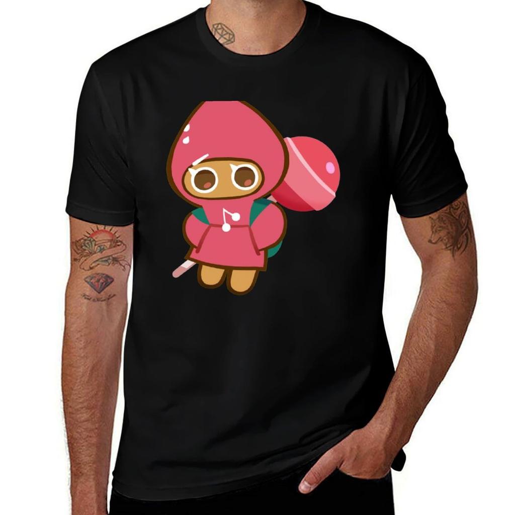 Strawberry Cookie Cookie Run Kingdom TShirt Urban Casual Loose Fit Tee