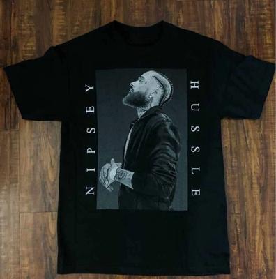 Vintage Nipsey Hussle Stern Baumwolle Schwarz S-234XL Unisex Shirt Unisex T-Shirt