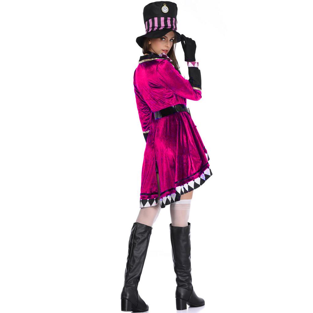 Alice Magician costume, Halloween costume, cosplay circus magician cosplay
