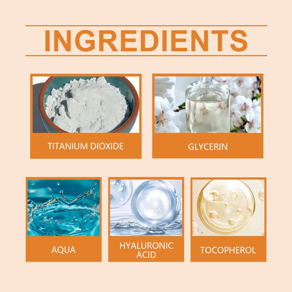 Mild Sunscreen, Moisturizing And Refreshing Sunscreen, Facial Skin Care Moisturizing And Nourishing Sunscreen