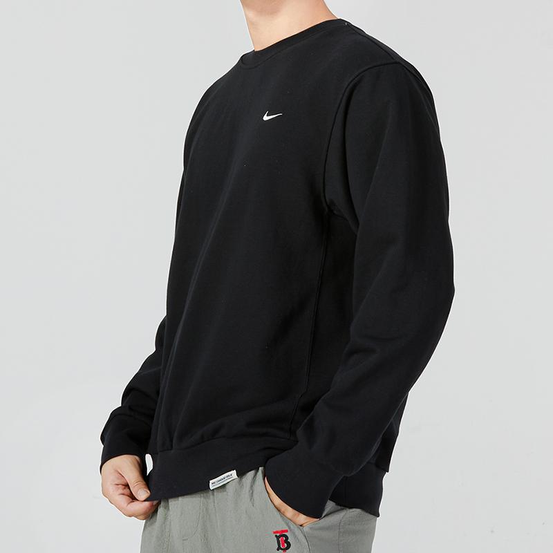 Nike Dri-Fit Standard Issue Crew Sweatshirt Men Tops Black DQ5821-010