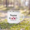 Personalized Maid of Honor Mug, Custom Initial and Name Cup, Customized Coffee Mug Outdoor Cup Bride Wedding Gifts for Bridesmai