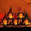 New Halloween Glowing Small Pendant Hat Figurine of Little Dwarf Christmas Faceless Doll