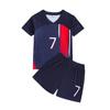 Kids Breathable Quick-Dry Football Jersey Set with Printed Numbers