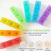 Weekly Pill Box 7 Day 21 Compartment Tablet Organiser Medicine Storage Dispenser
