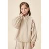 Montagut Girls' Half-Zip Sweatshirt & Wide-Leg Pants Set