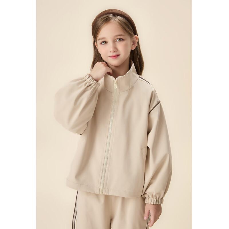 Montagut Girls' Half-Zip Sweatshirt & Wide-Leg Pants Set