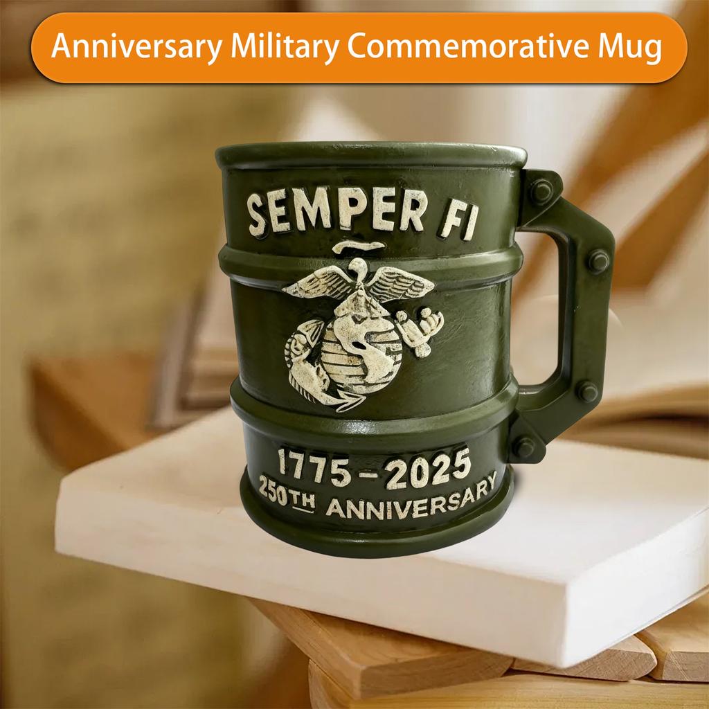 Anniversary Military Commemorative Cup Oil Drum Cup
