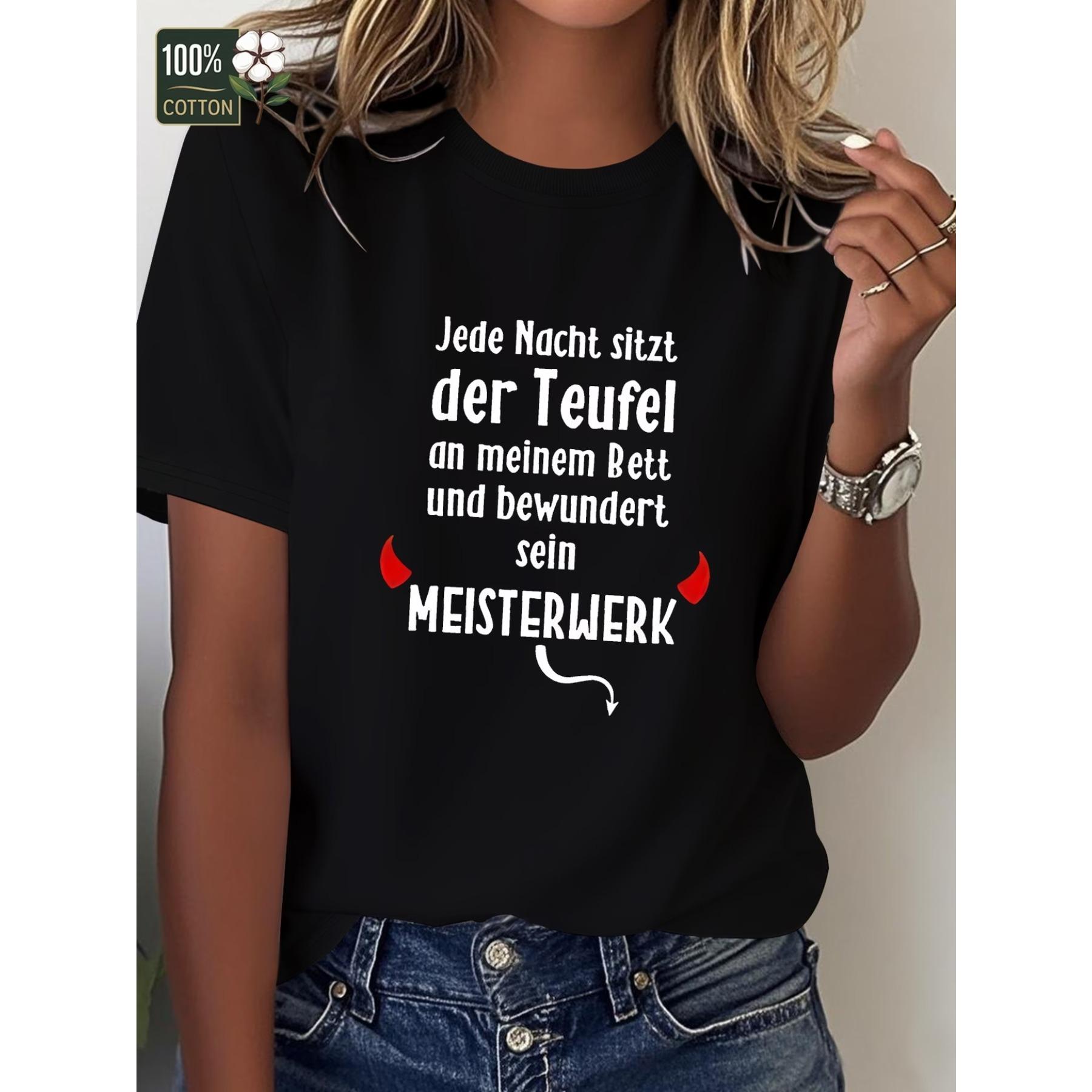 Interesting German Pure Women S Tshirt Comfort Fit S