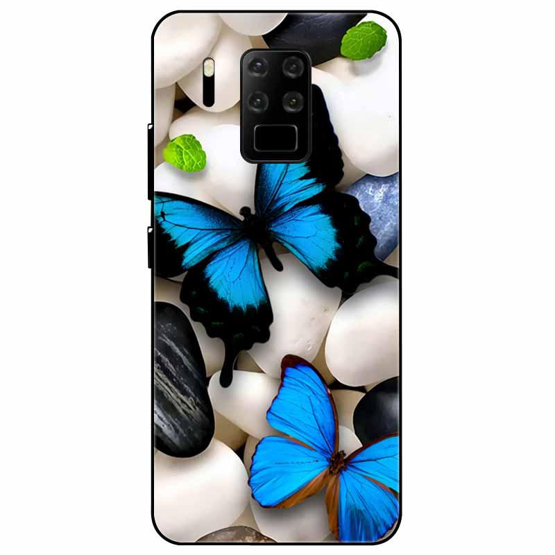 For OUKITEL C18 Pro C21 C21Pro Case Silicone Black Soft Protector Funda Capa for OUKITEL C21 Pro C18 Pro Cover TPU Cartoon Cover
