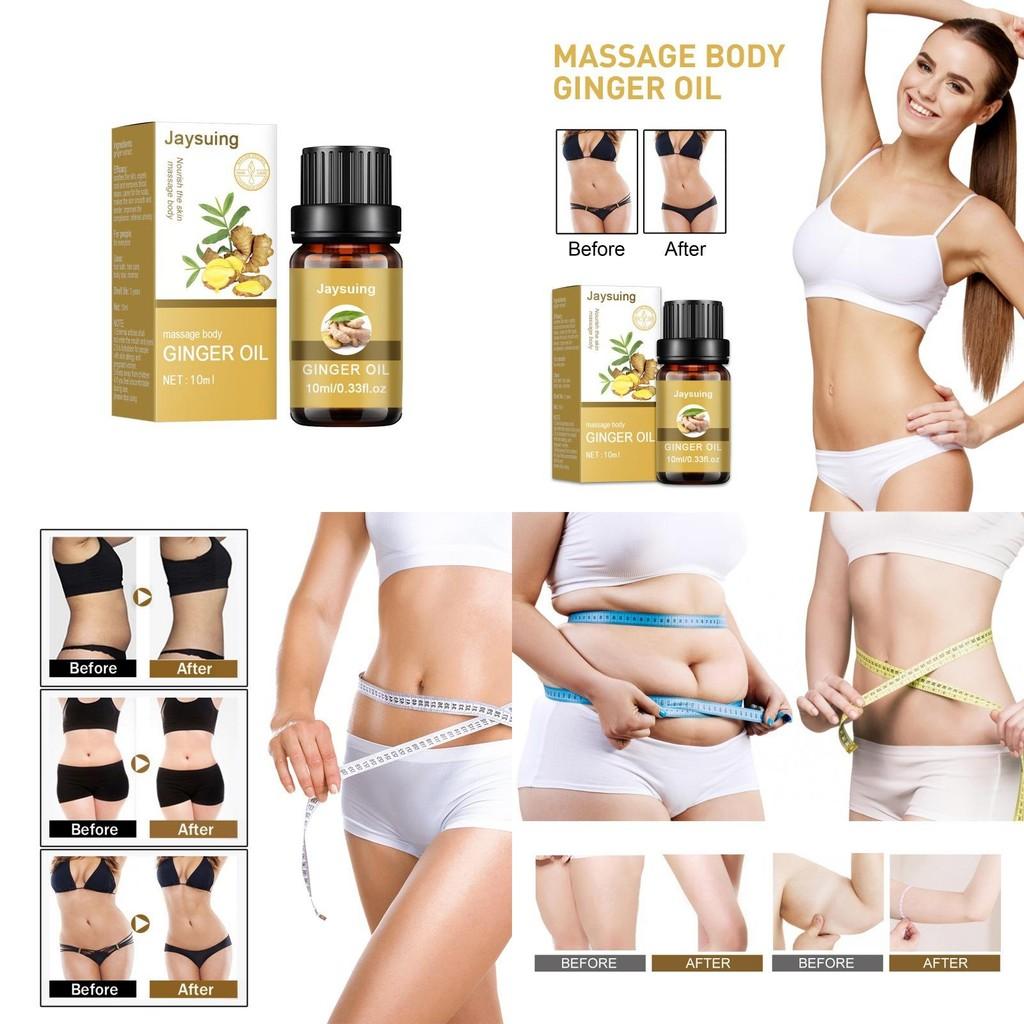 Nourishing Ginger Body Care Essential Oil For Soft Skin And Warmth Therapy 10ml