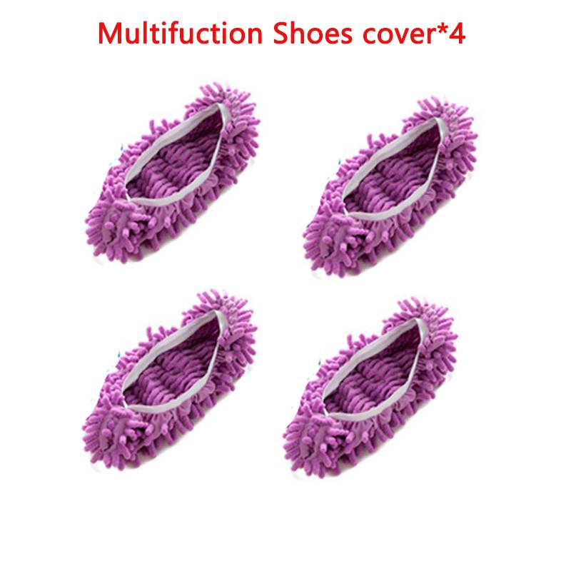 Floor Dust Cleaning Slippers Shoes Cleaning Cloth Lazy Mopping Shoes Home Floor Cleaning Microfiber Cloth Cleaning Shoes