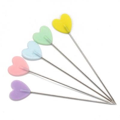 200PCS/BOX Multicolor Sewing Marker Needle Professional Precision Fixed Pin DIY Love Hearts Patchwork Pins Dressmaker