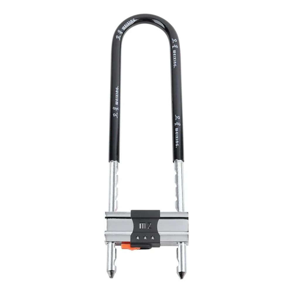 with Dust Cover Long Large Lock Shop Office Security U Shape Glass Door Lock Mortise Lock  for Bike