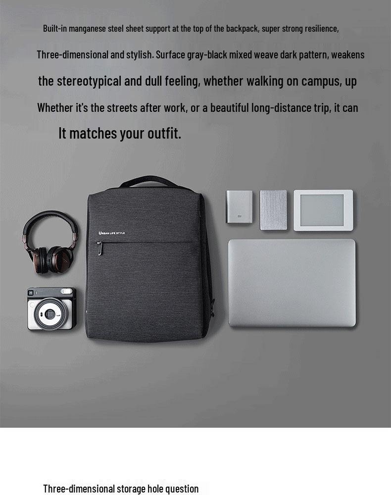 Xiaomi Minimalist Urban 2: Unisex Waterproof Laptop Backpack for Travel & Business