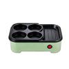 Máquina Elétrica de Assar Ovos Hambúrguer Bolo de Feijão Vermelho Crepeira Mini Torta Panqueca Assadeira Frigideira para Ovos Fritos Omelete