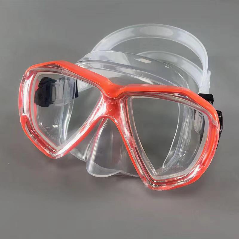 Youth Diving Mask with HD Light Transmitting Liquid Silicone Goggles