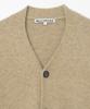 MILLO ARCHIVE Crop Move V-Neck Cardigan [Oatmeal]