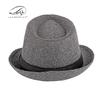 Frühling und Herbst Neue Mode Lässiger Zylinder Damen Britische Mode Schwarzer Jazzhut Wolle Vielseitiger Mittelalterlicher Hut Trend