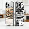 JDM Car Tokyo Drift Phone Case For iPhone 17,16,15,14,13,12,11 Plus,Pro Max,XS,Colorful Silver Phone Case Funda Cover