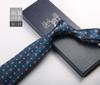 Tie Men'S Formal Wear British Retro Brown Striped 8Cm Hand Style Student Work Professional Wear