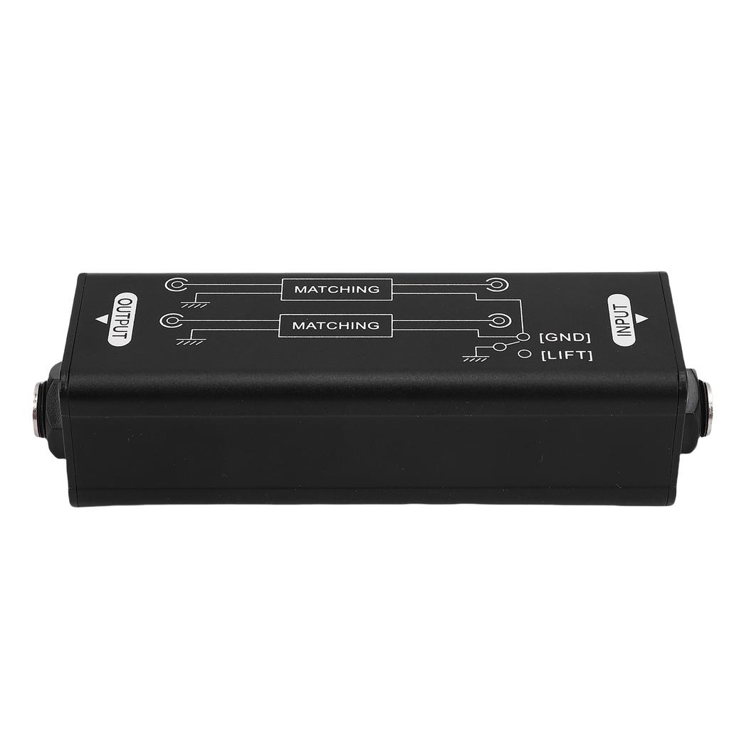 Portable 6.35MM Ground   Isolator Professional Hum   Sound Signal Isolator Noise Filter for Car Home Sound System