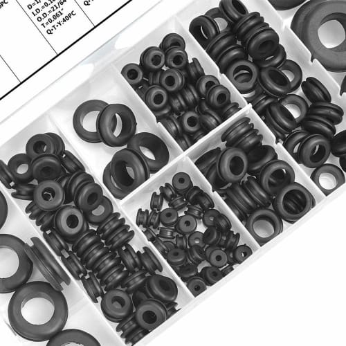 

BESTU Cable Grommets, Rubber Bushings, Wiring Protection, Double-Sided Protection, Cable Protection, Grommet Set, Rubber Bushings, Wiring Grommets, Wi