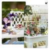 10 Pack 12 Inch Floral Hoop Centerpiece Wedding Decor With Stand For Table Metal Hoops For Crafts Metal Rings