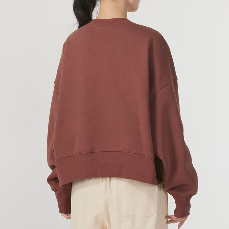 Nike Sweatshirts Women's Umber Crew Neck Moderate FV7675-218