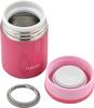 Wahei Freiz Fortec Lunch Mini Bento Box, 250ml, Pink, Vacuum Insulated, Keeps Soup Hot or Cold, Includes Recipes, FLR-7141