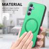 For Samsung Galaxy A54 5G Leather Back Case Compatible with MagSafe Skin-Touch Phone Cover