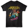 Anthrax Not Mascot Stealing Candy On Skateboard Men's T Shirt Rock Band Merch