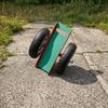 Portable Material-Handling Cart Adjustable for Renovation Work, Warehouses