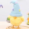 1-3PCSDIY Wool Felt Easter Chick Ornament Egg-Shaped Hanging Decoration Creative Easter Party Decor and Gift Materials for 2026