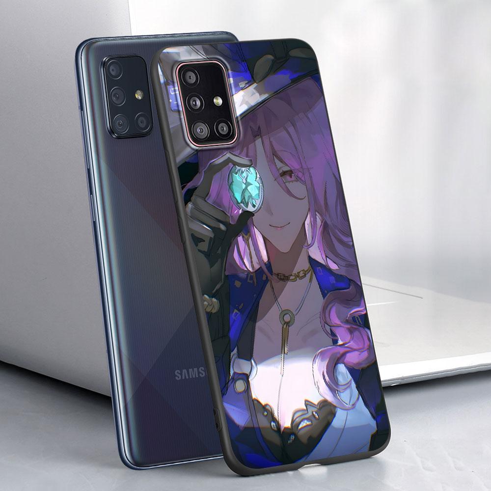 Jade Honkai Star Rail Case for Samsung Galaxy A51 A53 A54 A31 A52 A12 A13 A21s A22 A32 A11 A22 A33 A41 A52s A73 TPU Phone Cover
