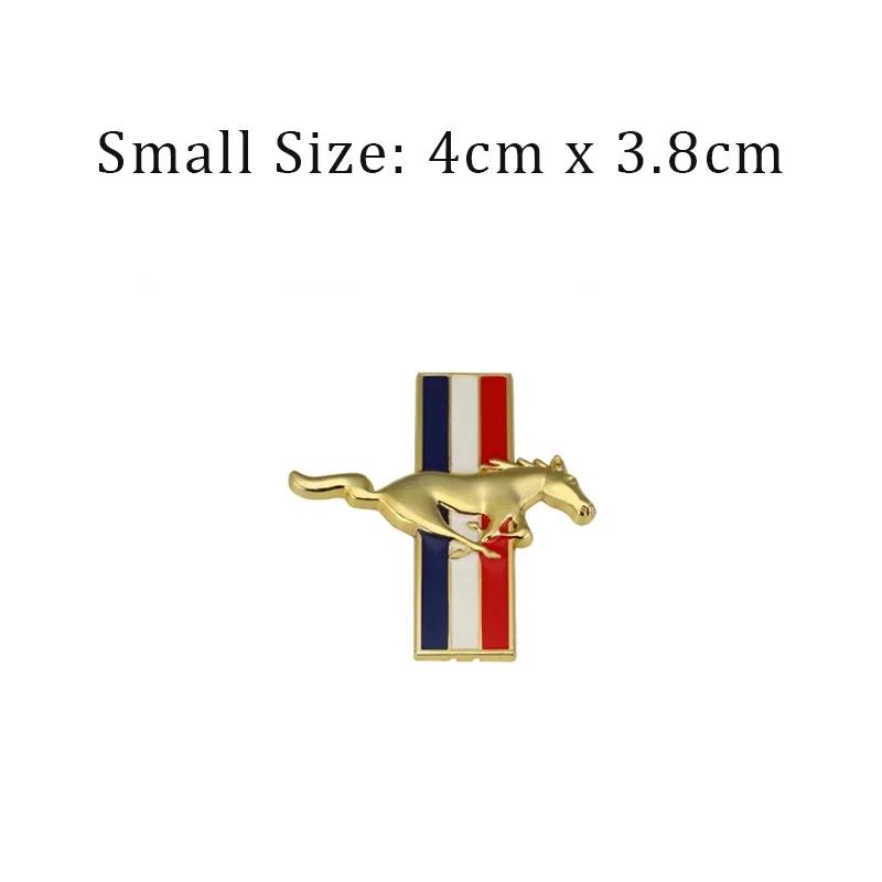 Autosticker Ford 1 stuk Auto Zijembleem Badge Stickers Kofferbak Decal voor Ford Mustang GT 350 370 500 Shelby Cobra Mondeo Focus 2 3 F-