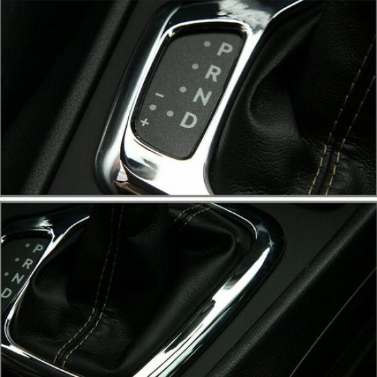 Auto Innenzubehör Verkleidung Schalthebelrahmen Silber Für Jeep Cherokee 2014 -2018 Neu